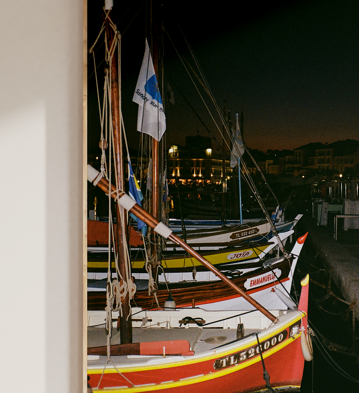 Boats at Night