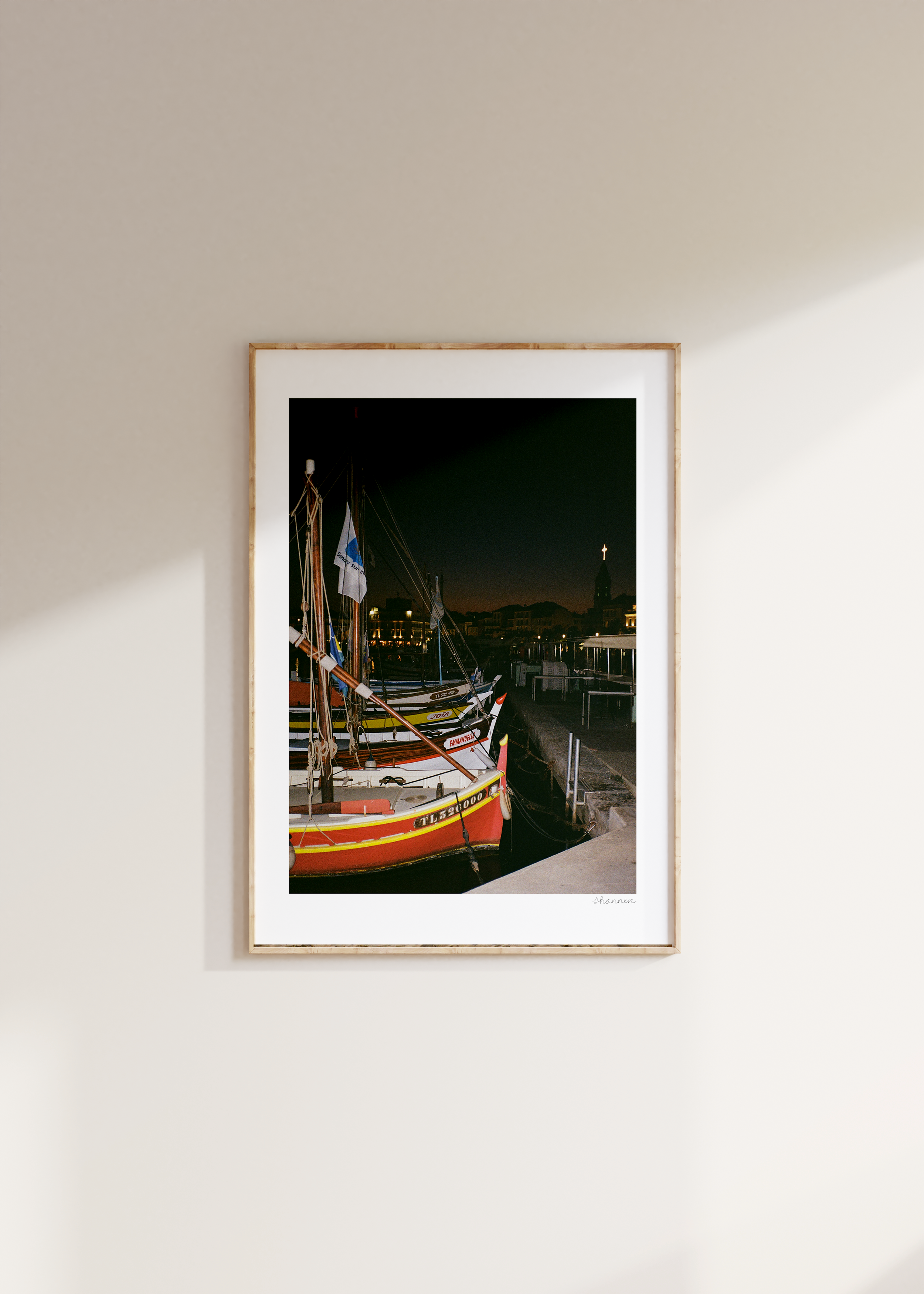 Boats at Night