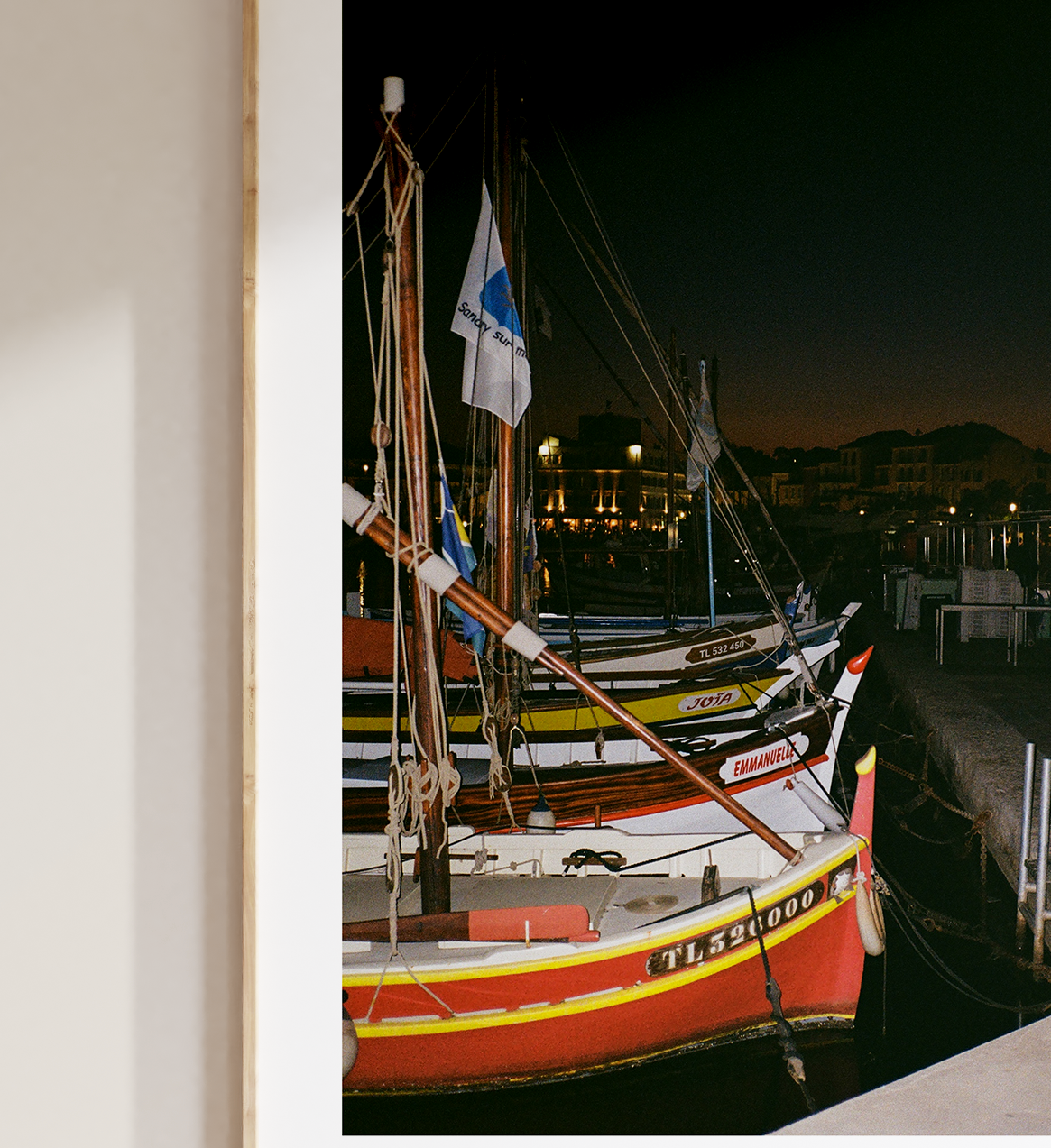 Boats at Night