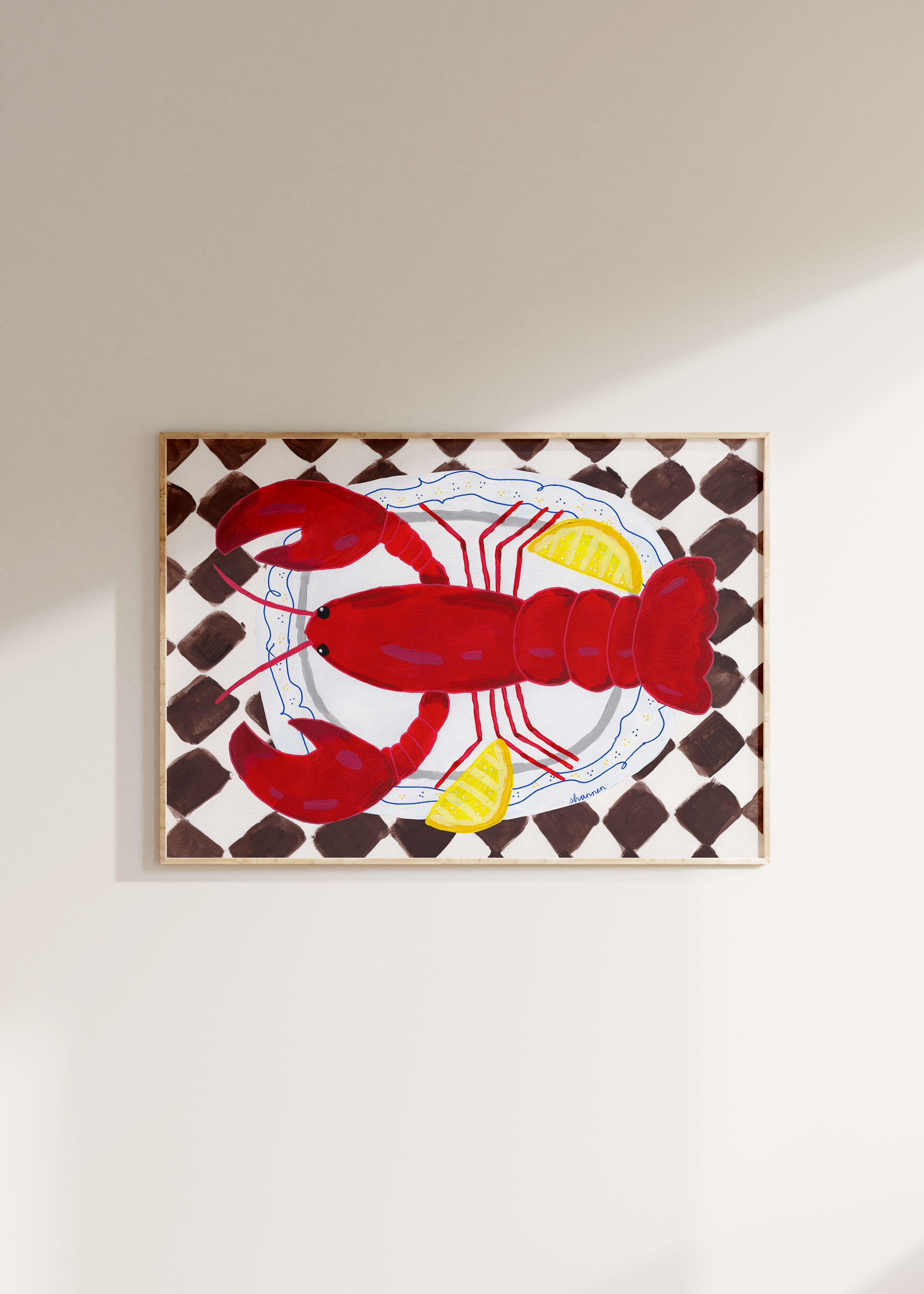 Lobster on a Plate 🦞