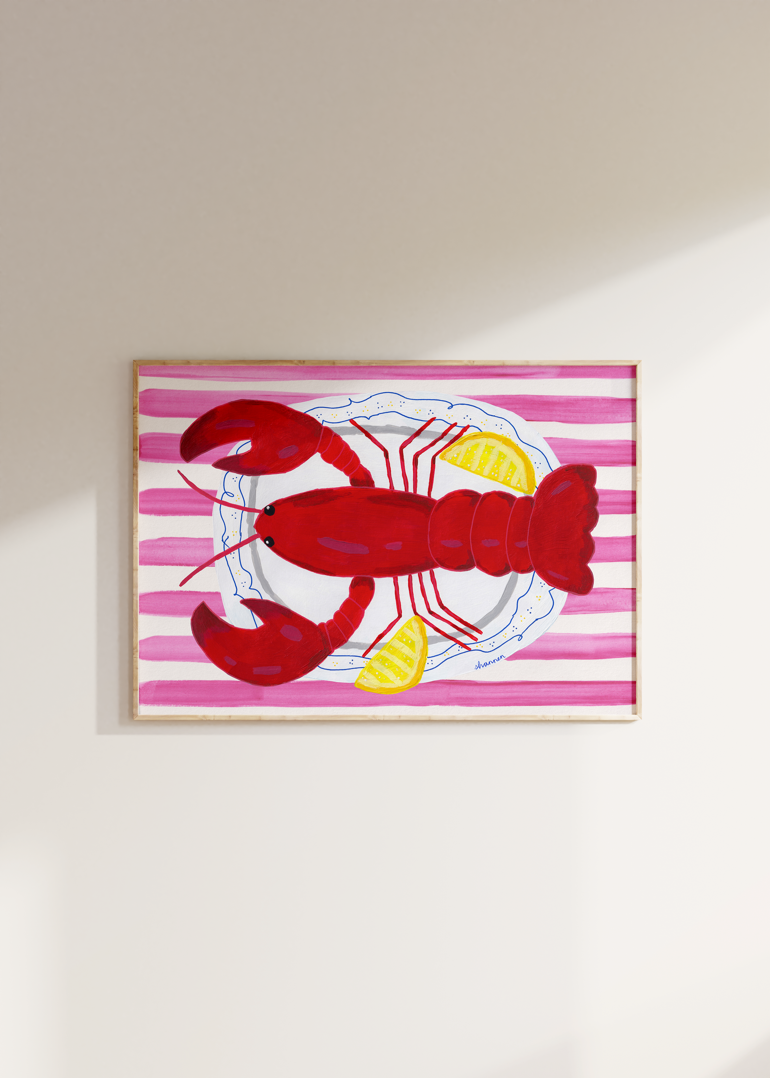 Lobster on a Plate 🦞