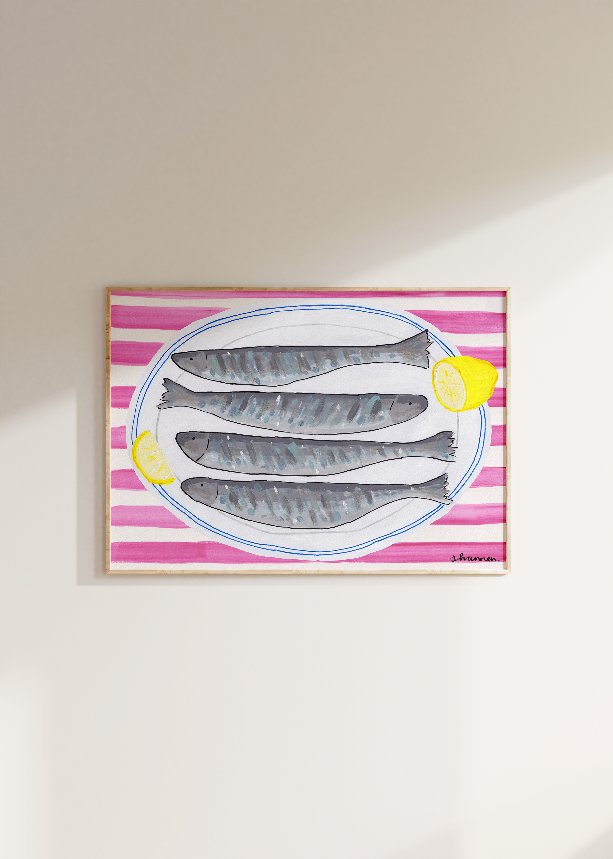 Sardines on a Plate 🐟