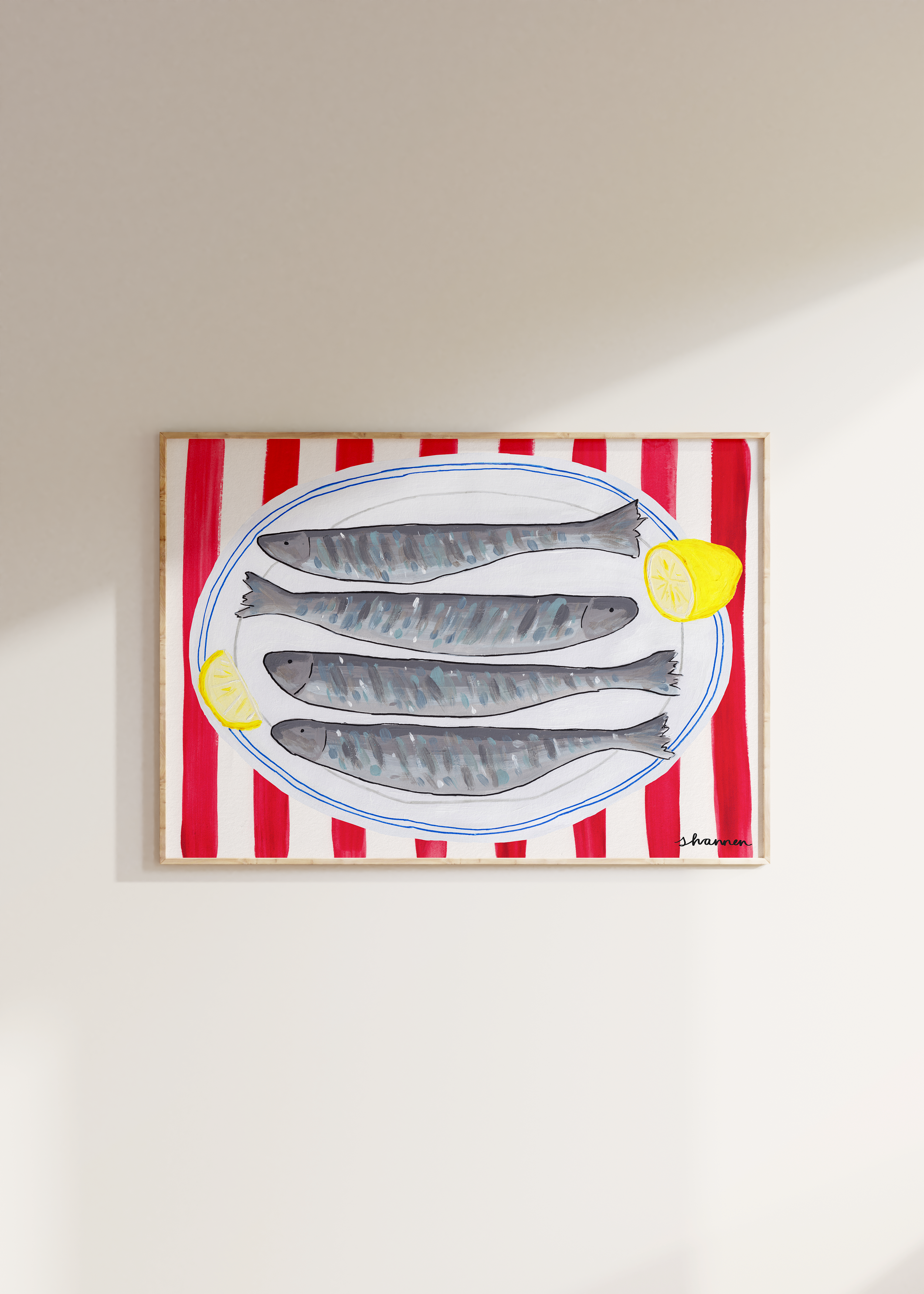Sardines on a Plate 🐟