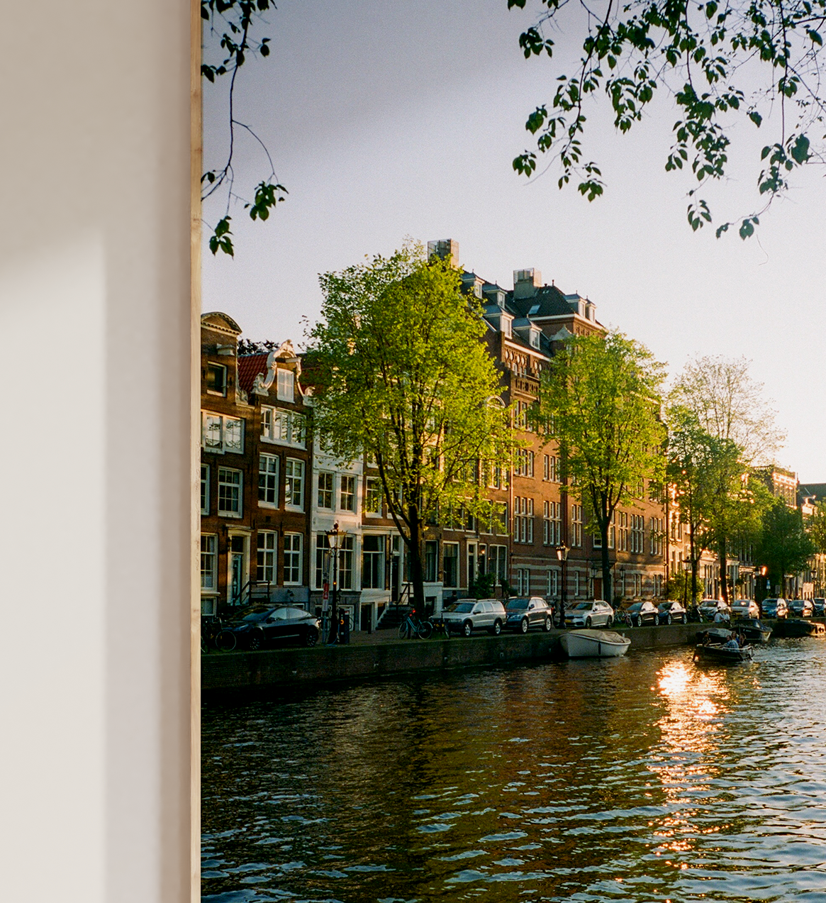 Canals at Sunset