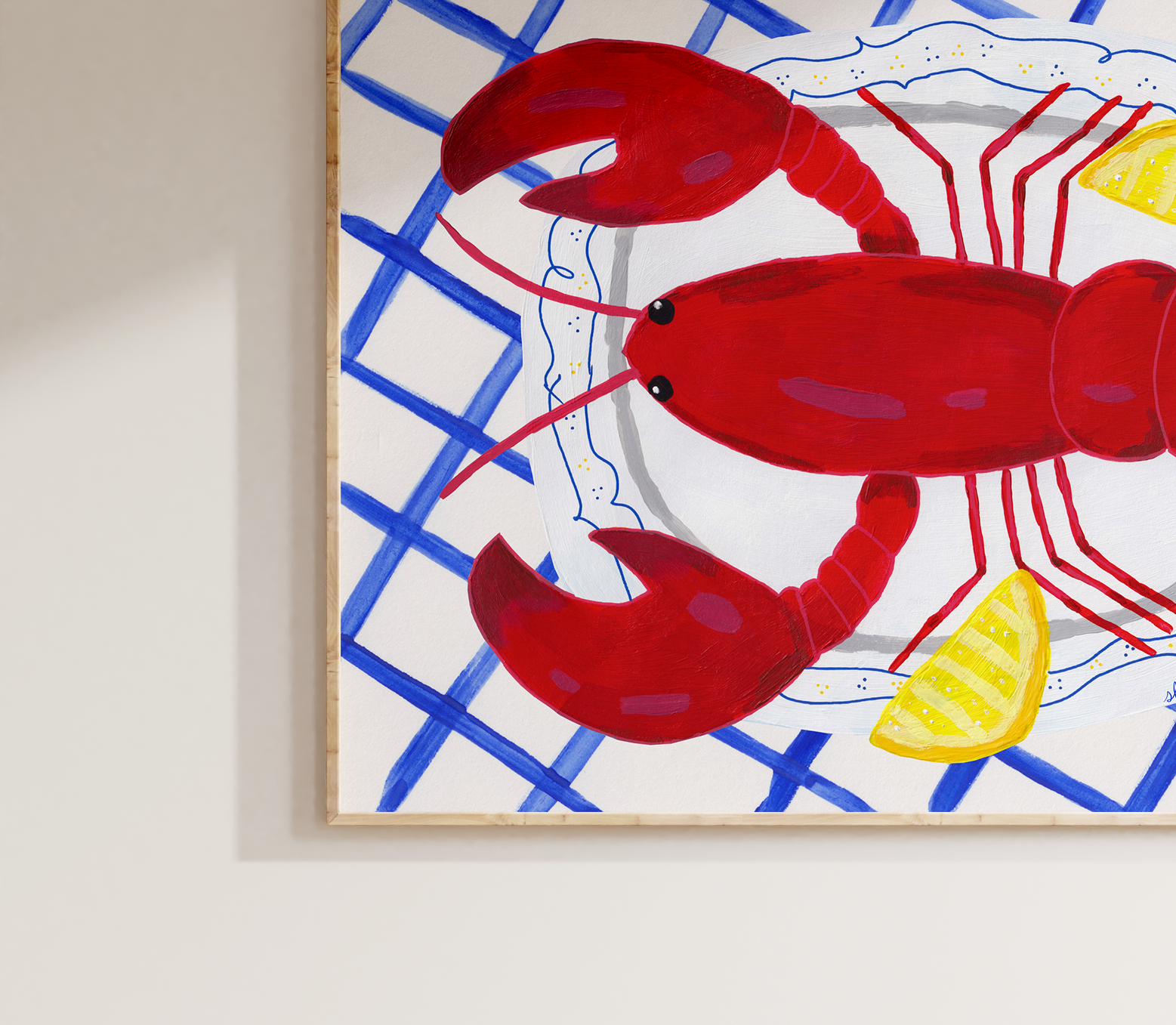Lobster on a Plate 🦞