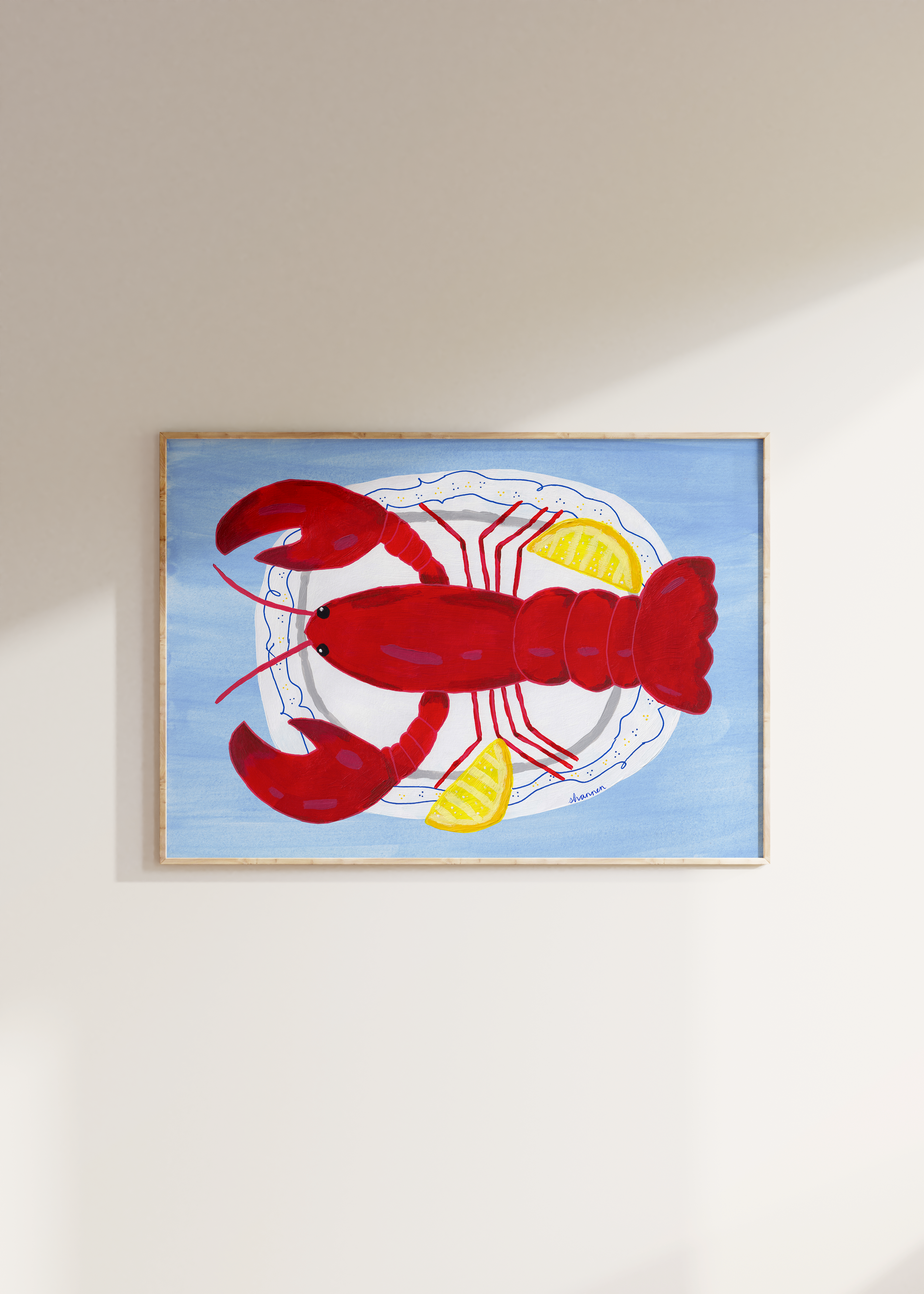 Lobster on a Plate 🦞
