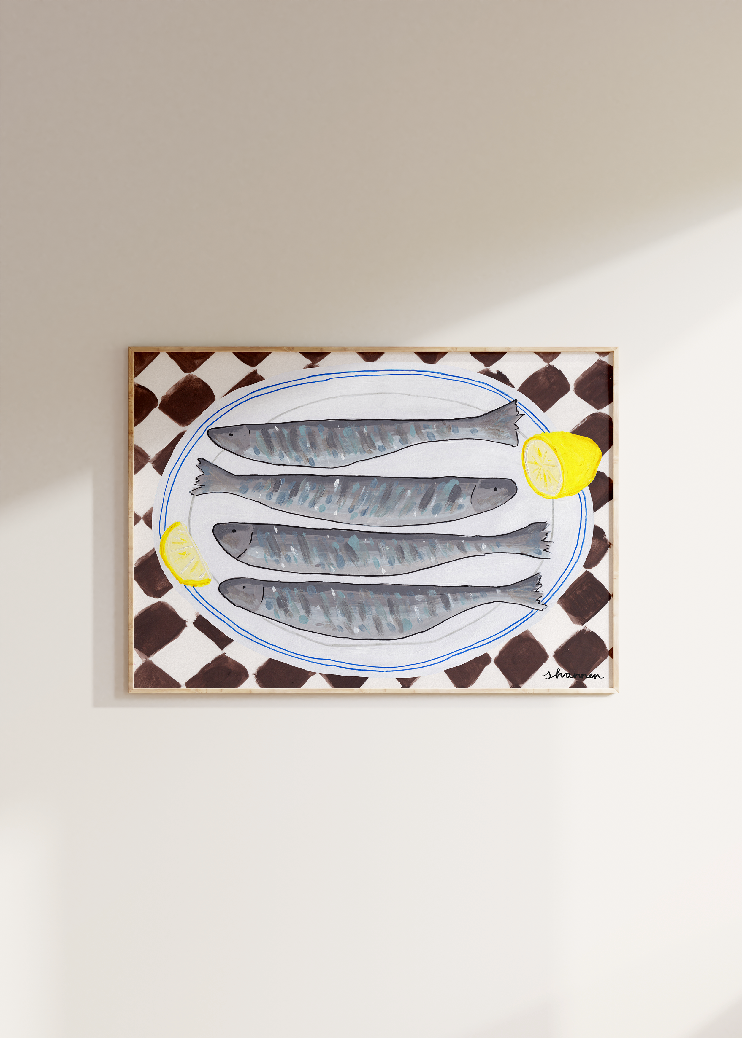Sardines on a Plate 🐟